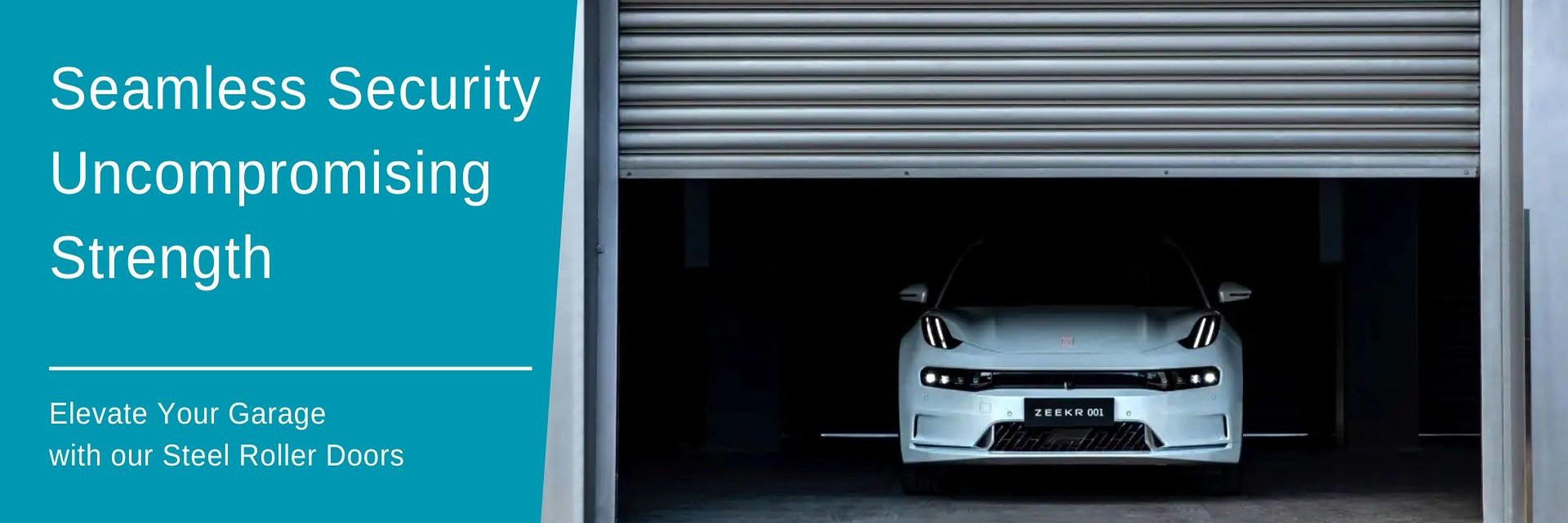 kualitas Pintu Roller Shutter Transparan pabrik