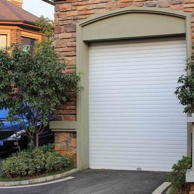 Aluminium Electric Garage Door Bagian Roller Garage Shutter Pintu