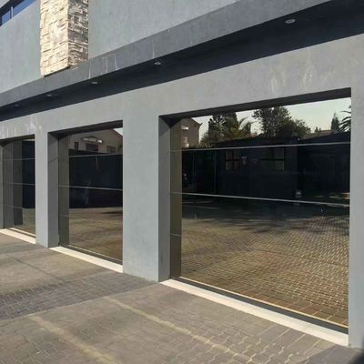 Pintu Garasi Listrik Bagian View Full Aluminium Kaca Pintu Garasi Sampel Tersedia